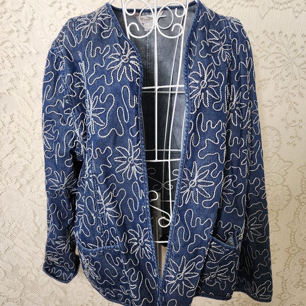 Vintage blue jean jacket